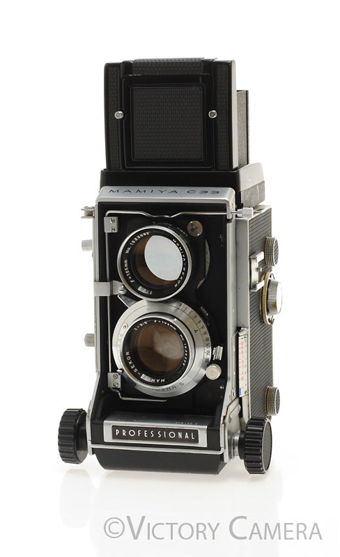 Mamiya C33 Medium Format TLR Camera w/ 105mm f3.5 Lens -New Seals-  [EXC] - Victory Camera