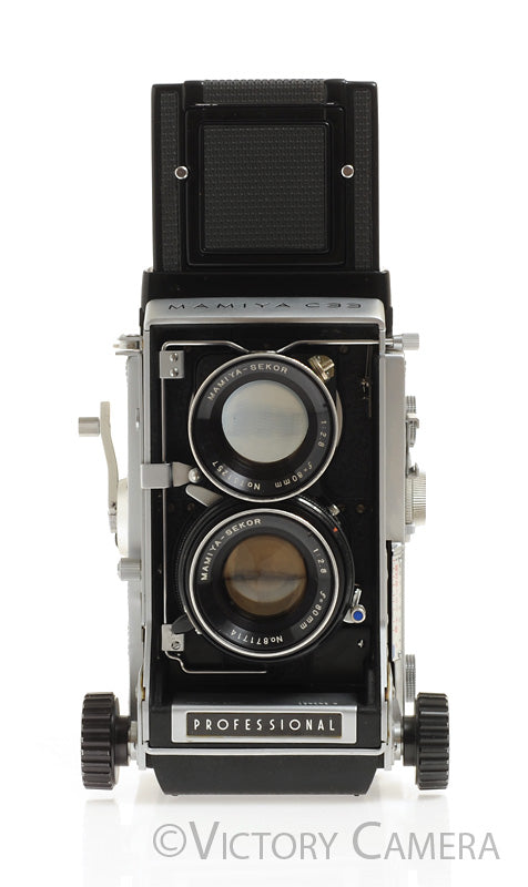Mamiya C33 Medium Format TLR Camera w/ 80mm f2.8 Lens -New Seals- [EXC-] - Victory Camera