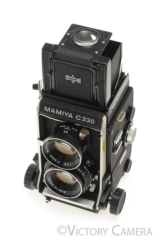 Mamiya C330 TLR 6x6 Camera w/ 80mm f2.8 Blue Dot Lens -New Seals- [EXC] - Victory Camera