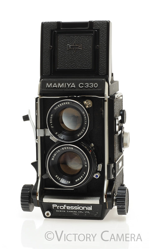 Mamiya C330 TLR 6x6 Camera w/ 80mm f2.8 Blue Dot Lens -New Seals- [EXC+] - Victory Camera