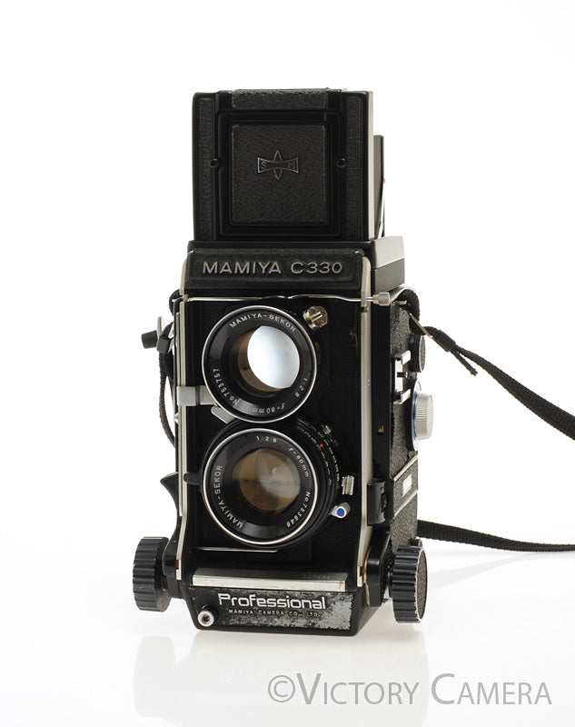 Mamiya C330 TLR 6x6 Camera w/ 80mm f2.8 Blue Dot Lens [EXC] - Victory Camera