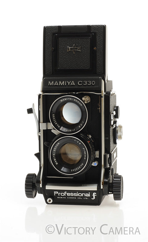 Mamiya C330 Professional F TLR 6x6 Camera w/ 80mm f2.8 Blue Dot Lens [EXC] - Victory Camera