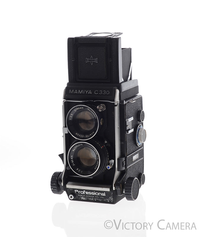 Mamiya C330 TLR 6x6 Camera w/ 80mm f2.8 Blue Dot Lens [EXC-] - Victory Camera