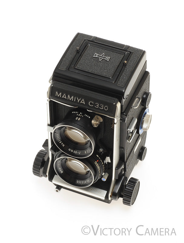 Mamiya C330 Professional F TLR 6x6 Camera w/ 80mm f2.8 Blue Dot Lens [EXC] - Victory Camera