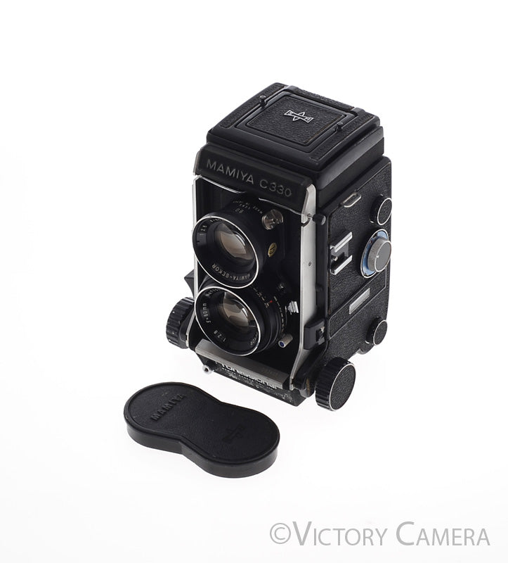 Mamiya C330 TLR 6x6 Camera w/ 80mm f2.8 Blue Dot Lens [EXC-] - Victory Camera