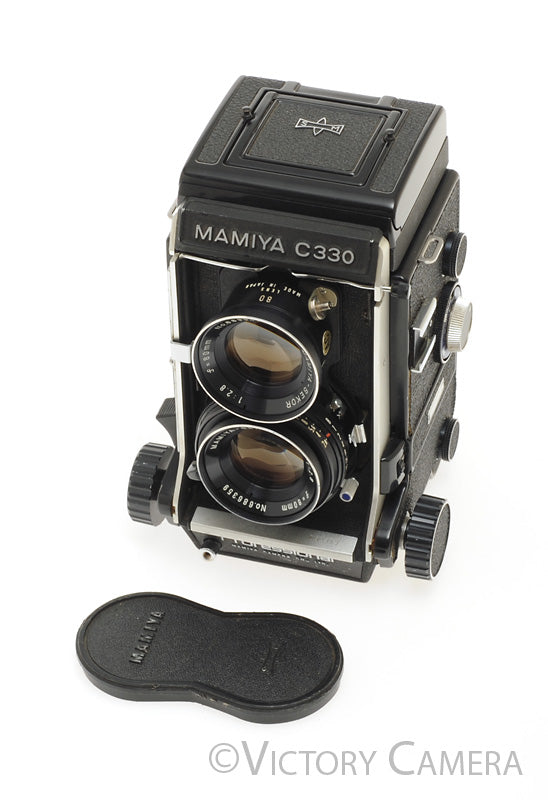 Mamiya C330 TLR 6x6 Camera w/ 80mm f2.8 Blue Dot Lens -New Seals- [EXC+] - Victory Camera