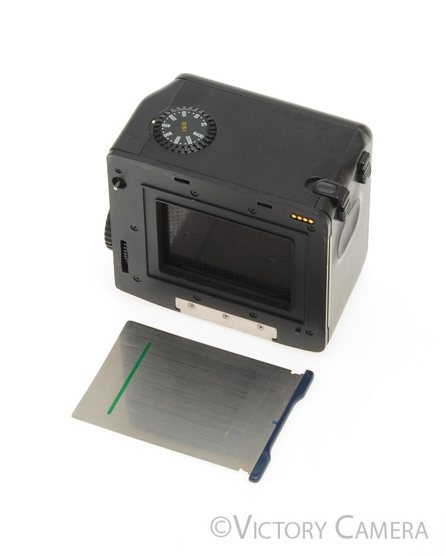 Mamiya 645 Pro / Super / TL Camera Late 120 Film Back (Blue Tab) [EXC+]