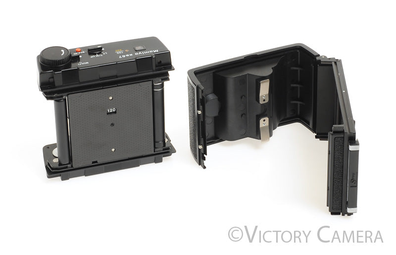 Mamiya RB67 120 220 6x7 Motorized Film Back for Pro S SD [EXC+] - Victory Camera