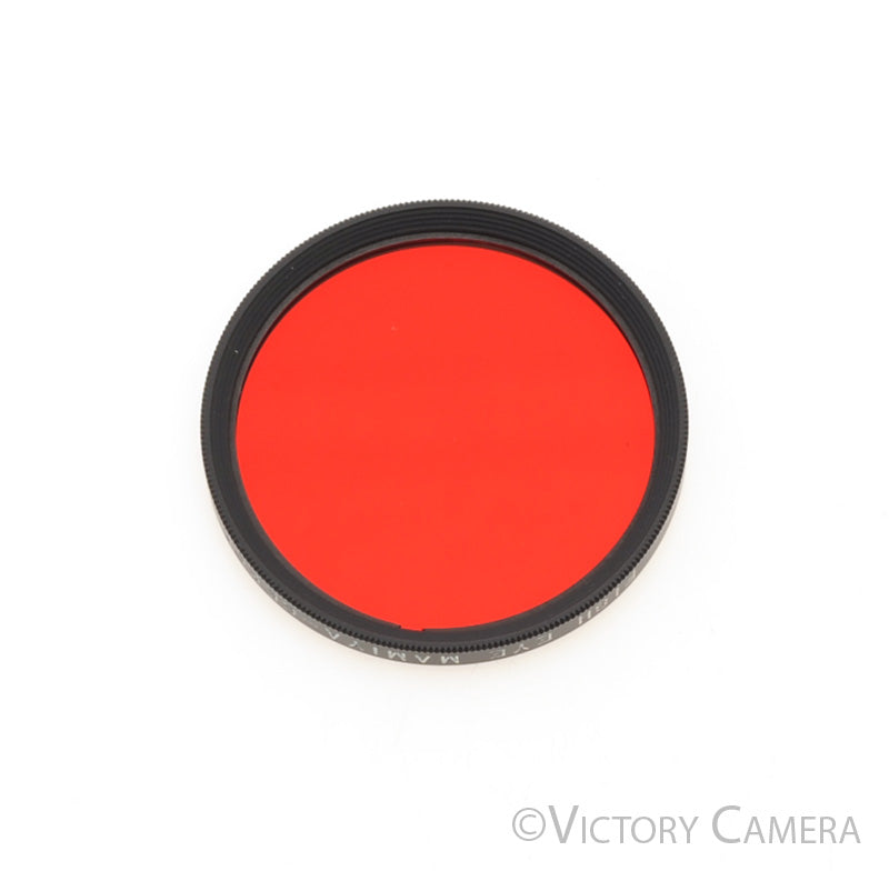 Mamiya Sekor R60 Red Filter For Fish Eye Lens 40.5mm [EXC] - Victory Camera