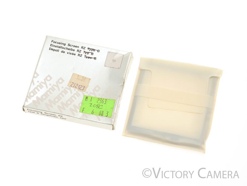 Mamiya RZ67 Type B Focusing Screen [EXC+] - Victory Camera