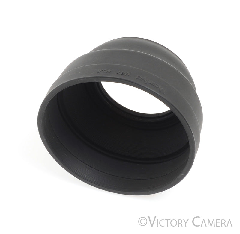 Mamiya RZ67 RB67 M67 No.4 4 67mm Collapsible Rubber Lens Shade / Hood