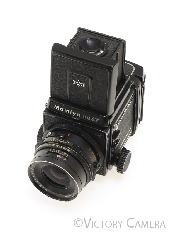 Mamiya RB67 Pro S Camera w/ 90mm F3.8 Lens 120 Back WLVF [GOOD] - Victory Camera
