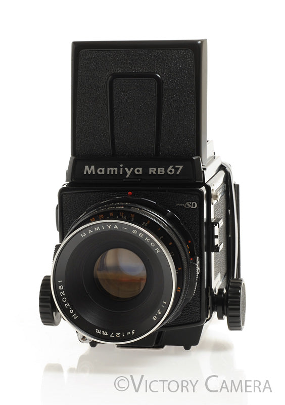 Rb67 127mm Mamiya RB67 Pro S Camera W/ 127mm Lens 120