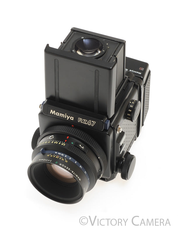 Mamiya RZ67 Pro 6x7 Camera w/ WLF, 110mm f2.8 Prime Lens 120 Back [EXC]