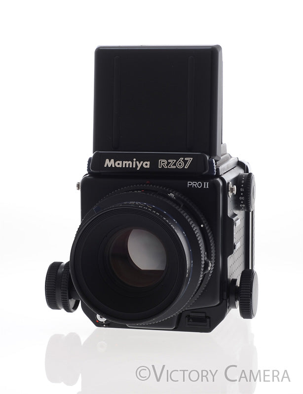 Mamiya RZ67 Pro II 6x7 Camera w/ WLF, 110mm f2.8 Prime Lens 120 Back [EXC+] - Victory Camera