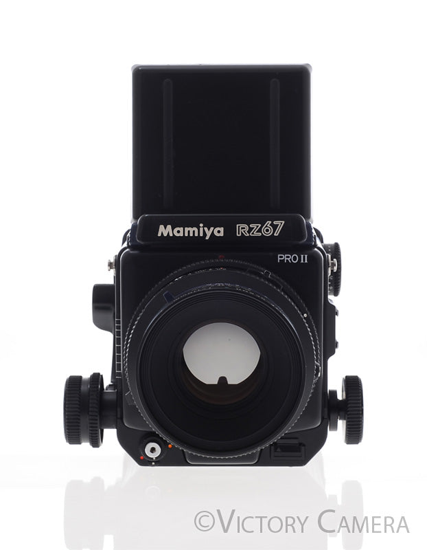 Mamiya RZ67 Pro II 6x7 Camera w/ WLF, 110mm f2.8 Prime Lens 120 Back [EXC+] - Victory Camera