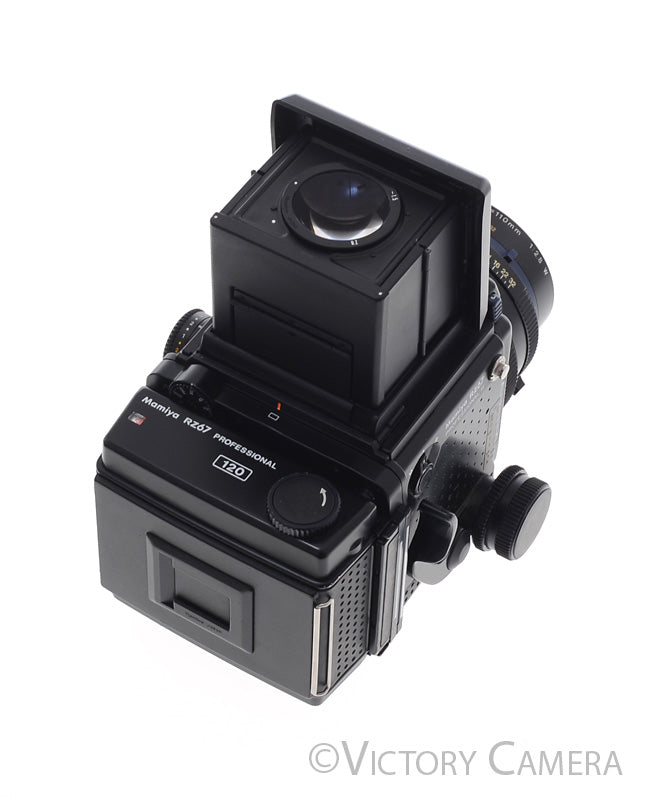 Mamiya RZ67 Pro II 6x7 Camera w/ WLF, 110mm f2.8 Prime Lens 120 Back [EXC+] - Victory Camera