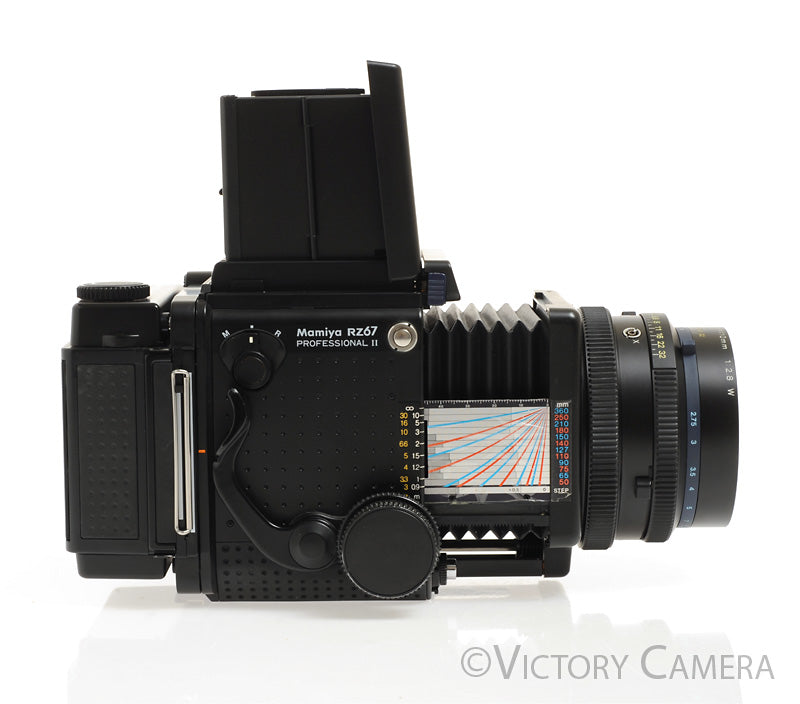 Mamiya RZ67 Pro II 6x7 Camera w/ WLF, 110mm f2.8 Prime Lens 120 Back  [EXC+] - Victory Camera