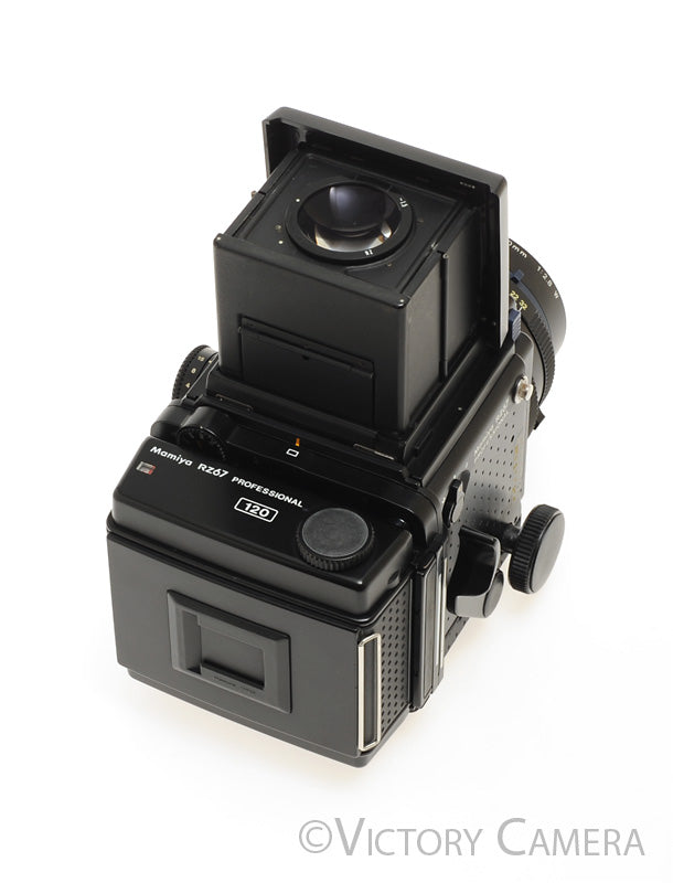 Mamiya RZ67 Pro 6x7 Camera w/ WLF, 110mm f2.8 Prime Lens 120 Back [EXC]