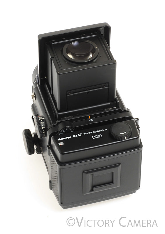 Mamiya RZ67 Pro II 6x7 Camera w/ WLF, 110mm f2.8 Prime Lens 120 Back  [EXC+] - Victory Camera