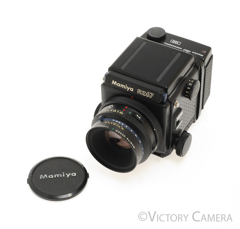 Mamiya RZ67 Pro 6x7 Camera w/ WLF, 110mm f2.8 Prime Lens 120 Back [EXC]