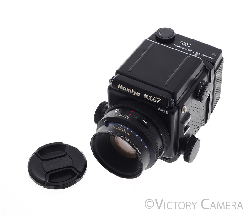 Mamiya RZ67 Pro II 6x7 Camera w/ WLF, 110mm f2.8 Prime Lens 120 Back [EXC+] - Victory Camera