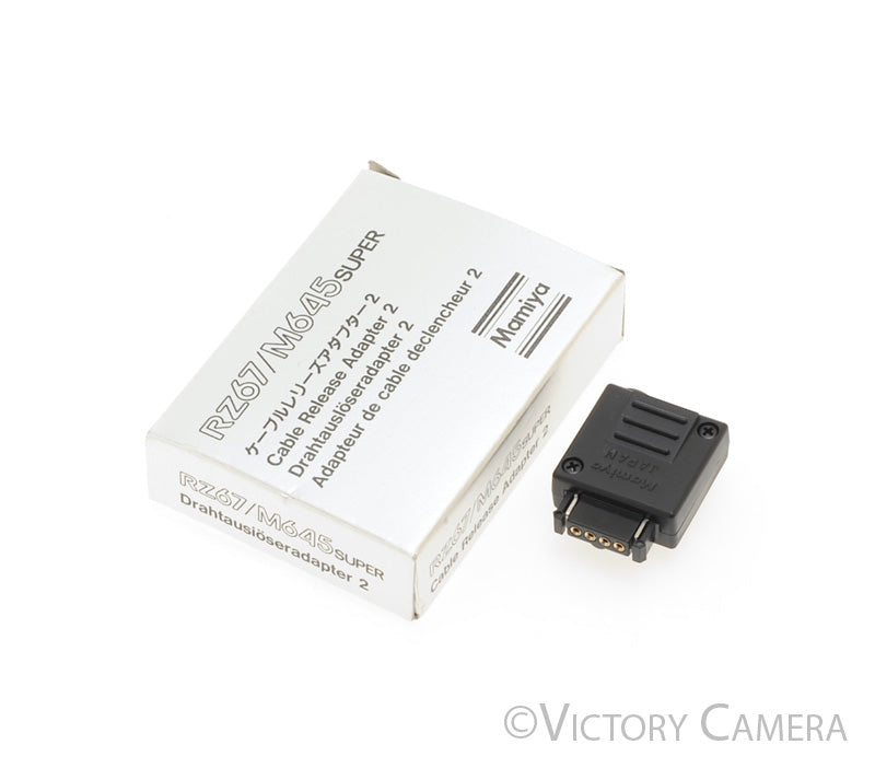 Mamiya RZ67 645 Super Cable Release Adapter 2 [MINT-] - Victory Camera