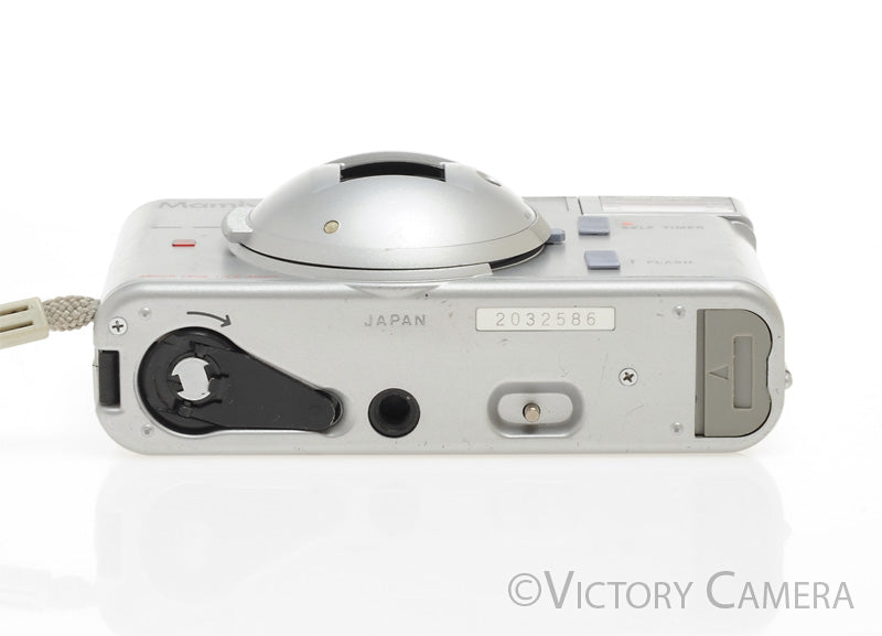 Mamiya U Silver 35mm Film Point &amp; Shoot Film Camera w/ 35mm f2.8 Lens [EXC-] - Victory Camera