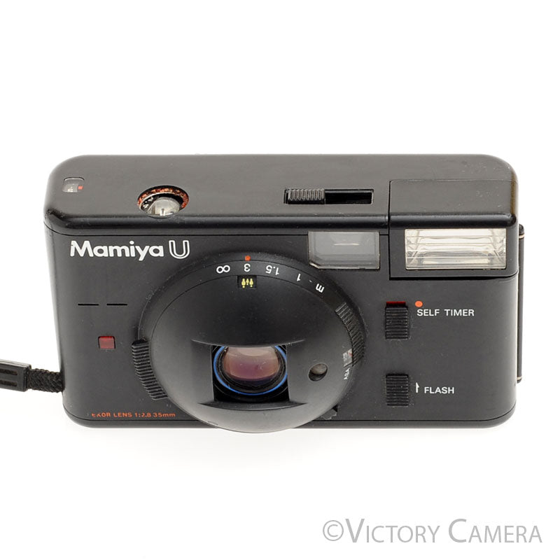 Mamiya U 35mm Point & Shoot Film Camera w/ 35mm f2.8 Lens [GOOD] - Victory Camera