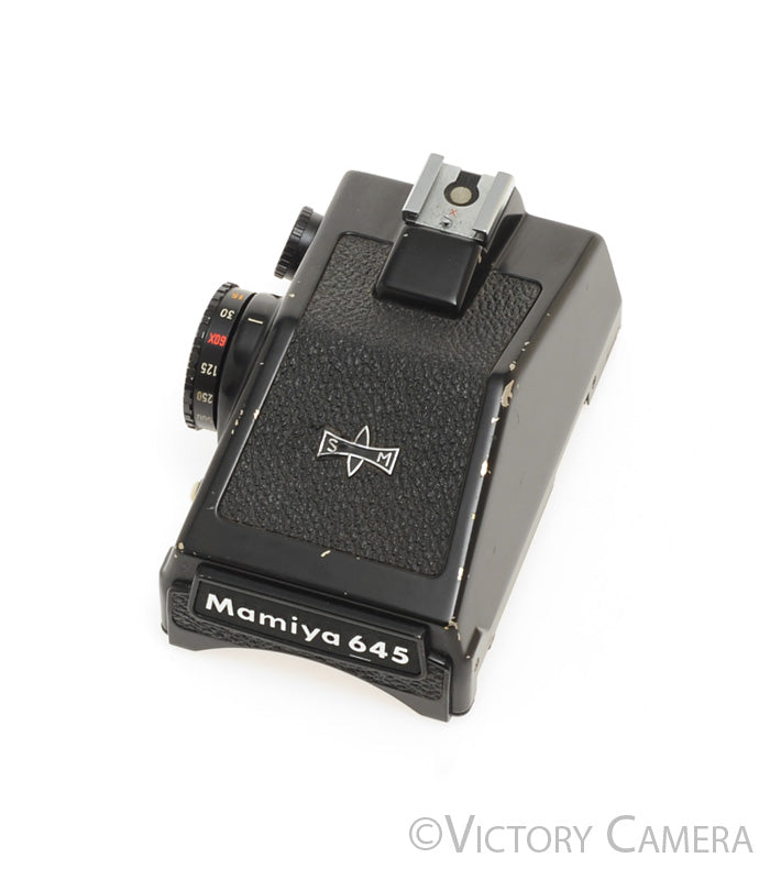 Mamiya 645 Metered PD Prism Finder -Slight Line, Bad Meter- [GOOD] - Victory Camera