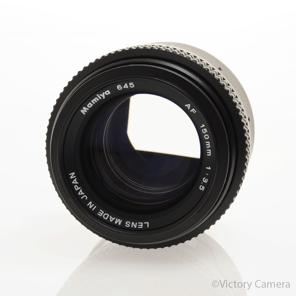 Mamiya 645 AF 150mm f3.5 Telephoto Prime Lens -Clean w/ Shade- [EXC+] - Victory Camera