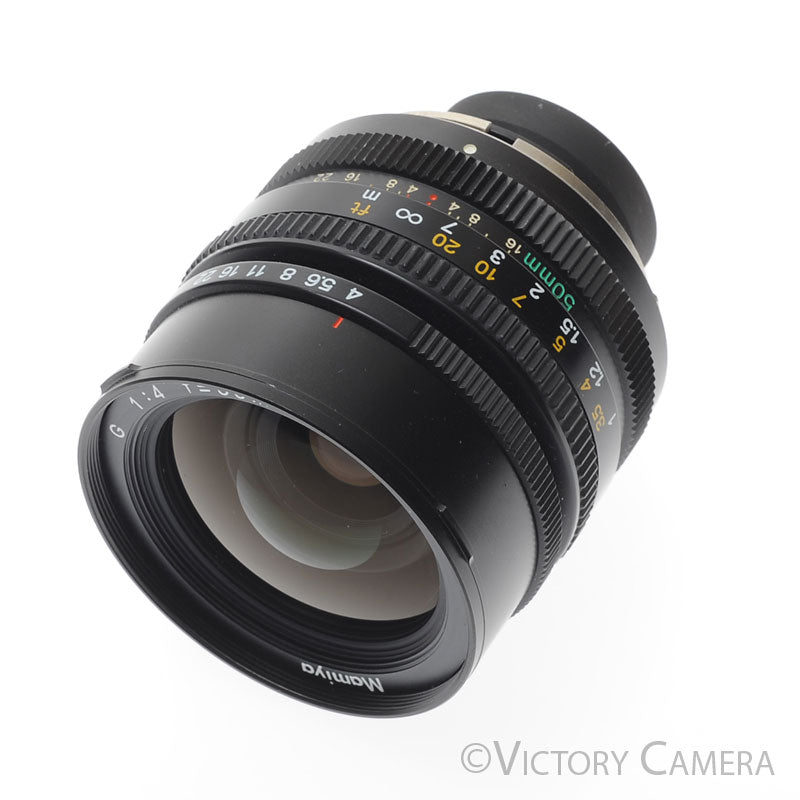 Mamiya 50mm f4 G L Wide Angle Lens for 6 MF Rangefinder [EXC+] - Victory Camera