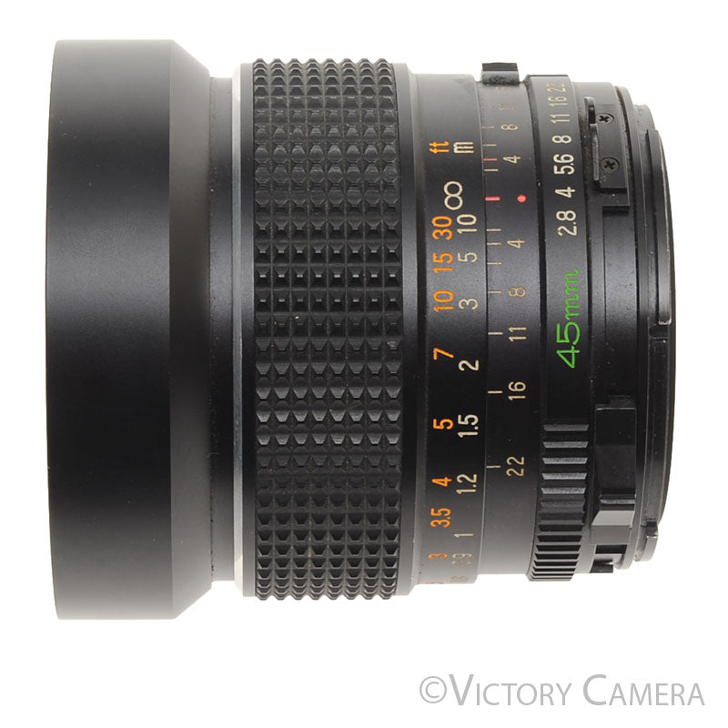 Mamiya Sekor m645 645 45mm f2.8 Sekor C Wide Angle Prime Lens  [EXC+] - Victory Camera