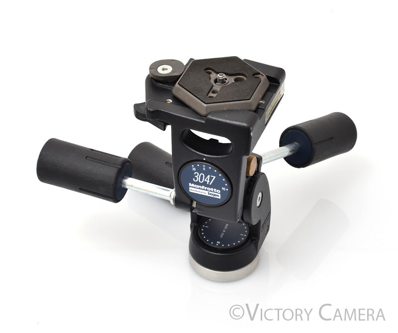 Bogen Manfrotto 3047 Tripod Head w/ QR Plate [EXC] - Victory Camera