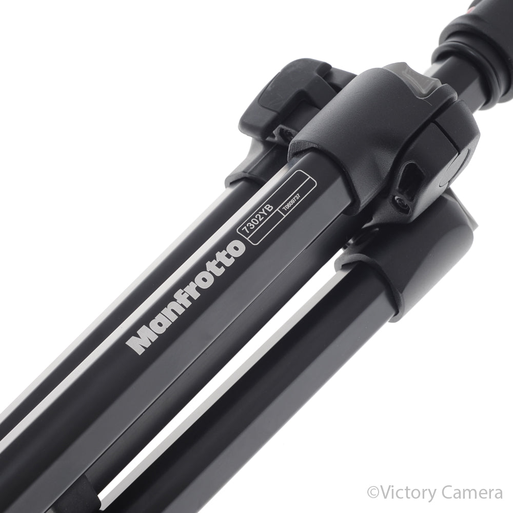 Manfrotto 7302YB Aluminum Tripod w/ Ballhead and Carry Case [EXC+] image 3