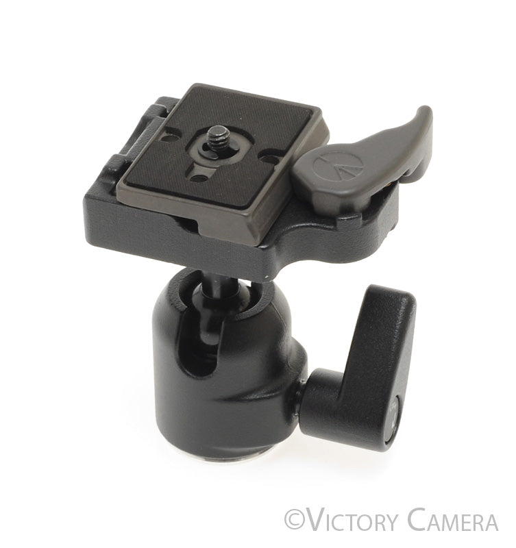 Manfrotto 484RC2 484 RC2 Tripod Ball Head w/ Quick Release Plate [EXC] - Victory Camera