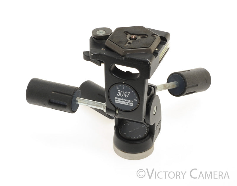 Bogen Manfrotto 3047 Tripod Head w/ QR Plate [EXC] - Victory Camera