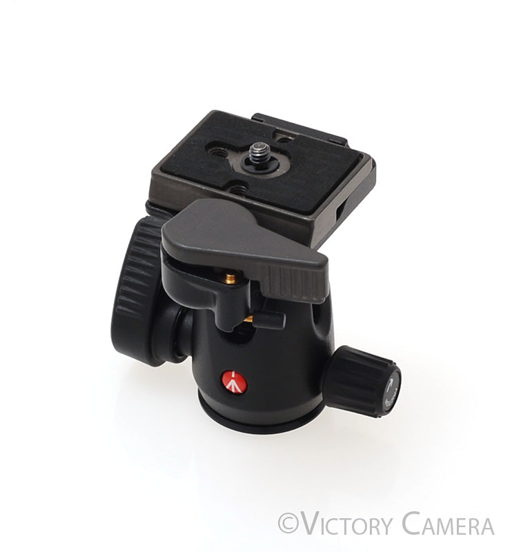 Manfrotto 496CR2 Tripod Ball Head w/ QR Plate [EXC+] - Victory Camera