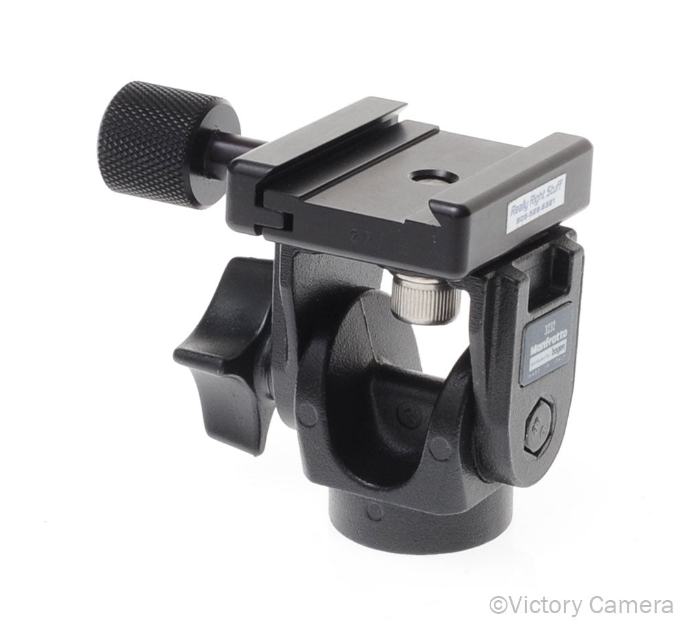 Manfrotto 3232 Monopod Head w/ RRS Arca Plate Adapter (no plate) [GOOD] image 1