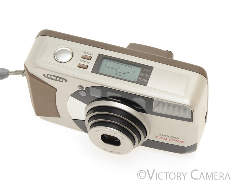 Samsung Maxima Zoom 105 XL 35mm Point &amp; Shoot Film Camera  [EXC+]