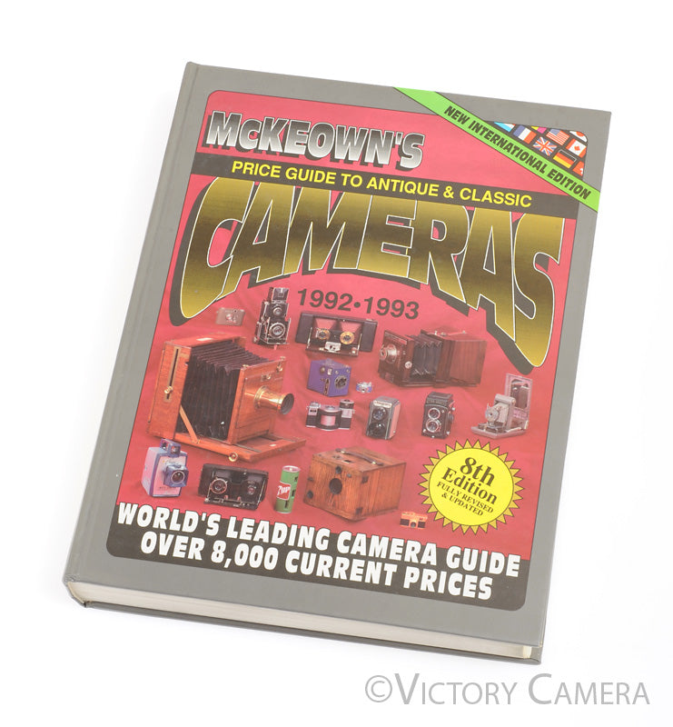 McKeown&#39;s Price Guide to Antique and Classic Cameras 8th Edition Hardcover Book [EXC] - Victory Camera