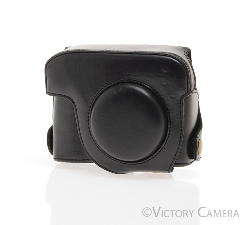 MegaGear Black Leather Ever Ready Case for Canon PowerShot G16 [EXC] - Victory Camera