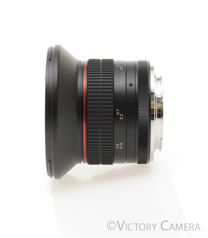 Meike 12mm f2.8 Multicoated Wide Angle Fisheye Lens for APS-C Sony E  [MINT-] - Victory Camera