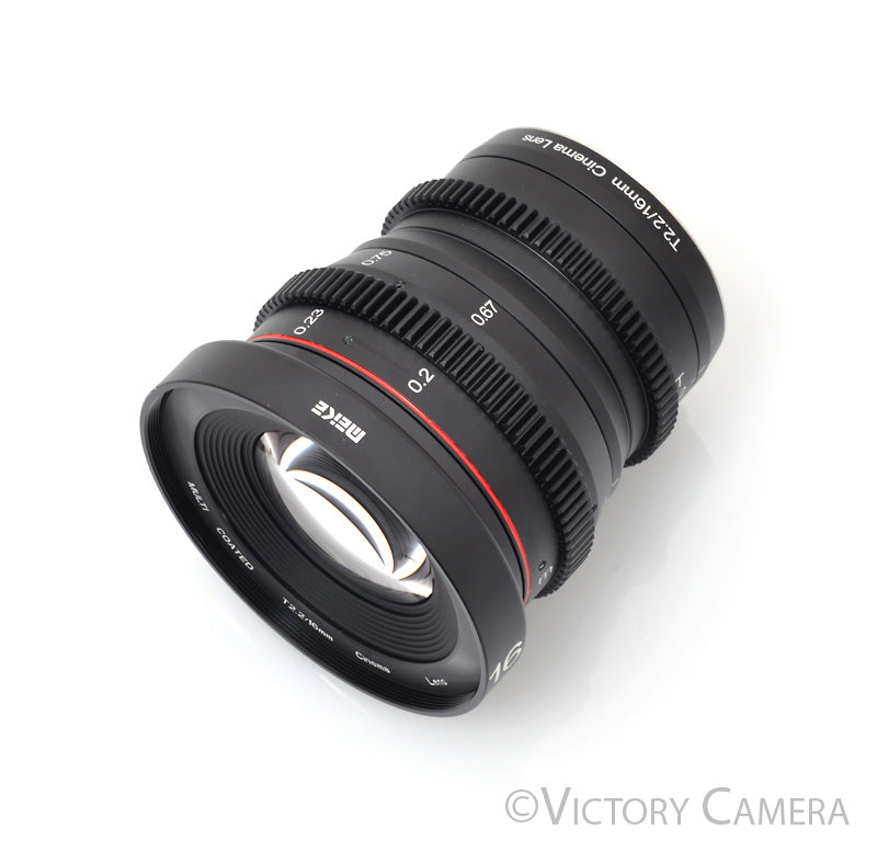 Meike 16mm T2.2 Cinema Lens For MFT Mount Cameras [MINT] - Victory Camera