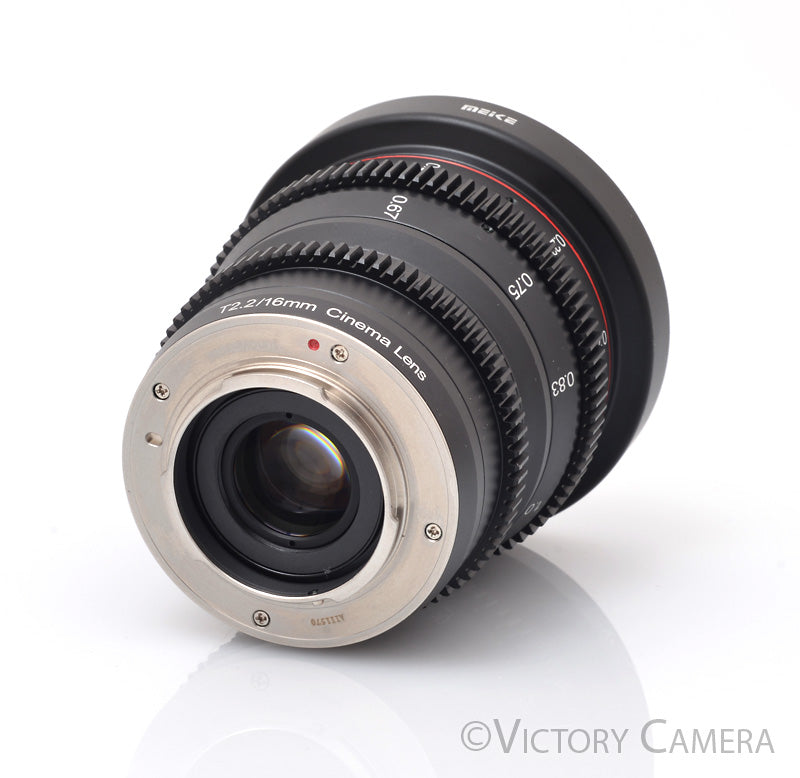 Meike 16mm T2.2 Cinema Lens For MFT Mount Cameras [MINT] - Victory Camera