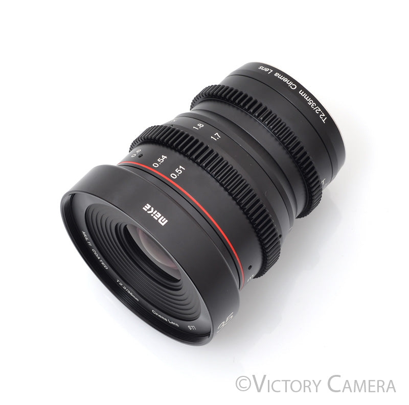 Meike 35mm T2.2 Cinema Lens For MFT Mount Cameras [MINT-] - Victory Camera