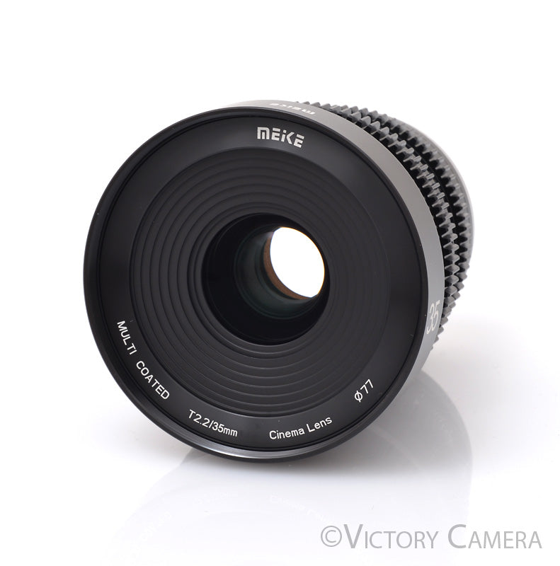 Meike 35mm T2.2 Cinema Lens For MFT Mount Cameras [MINT-] - Victory Camera