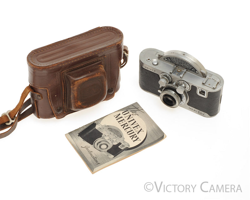 Univex Mercury Model CC 35mm Half Frame Film Camera w/ Disc Shutter [EXC] - Victory Camera