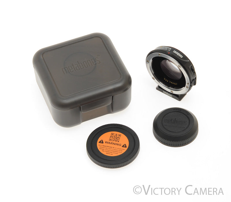 Metabones EF to MFT Mount T Speed Booster XL 0.64x  [MINT-] - Victory Camera