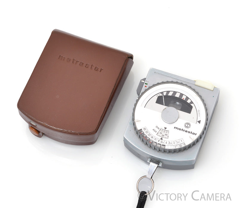 Vintage Metrastar Light Meter w/ Leather Case [EXC] - Victory Camera
